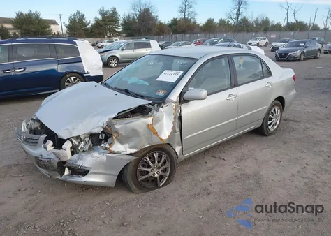 2003 Toyota Corolla Le из США, поврежденный, VIN JTDBR32E330012656